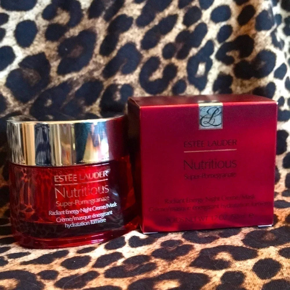 Brand New Estee Lauder Nutritious Super-Pomegranate Radiant Energy Night Creme - Picture 2 of 11